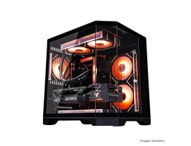 GABINETE GAMER LIKETEC IMPOSSIBLE DARK SEM FAN