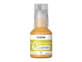 Refil de tinta BTD100Y amarelo Brother