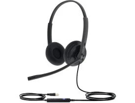 FONE DE OUVIDO COM FIO USB HEADSET YEALINK UH34 LITE DUAL TEAMS