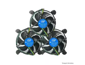 Kit com 10 unidades do cooler para processador Intel Lga 1156/1155/1150/1151 - I3 I5 I7
