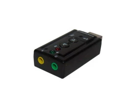 ADAPTADOR USB A MACHO X ÁUDIO E  FONE