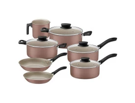 Jogo de Panelas Tramontina Linz Mocaccino 7pcs - 28299306