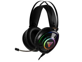 Fone de Ouvido Headset GAMDIAS Gamer HEBE M3 rgb Preto