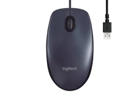 MOUSE USB LOGITECH OPTICO M90 PRETO - 910-007599 