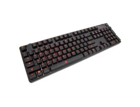 Teclado gamer Thermaltake Esports Poseidon Z switch marrom AXIS 