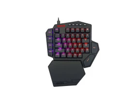 Mini teclado mecânico gamer Redragon Diti K585 RGB switch azul