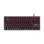 Teclado gamer mecânico Pcyes Outemu Led 7 cores USB