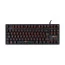Teclado gamer mecânico Pcyes Outemu Led 7 cores USB