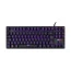 Teclado gamer mecânico Pcyes Outemu Led 7 cores USB