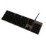 Teclado gamer Logitech mecânico G512 Carbon switch marrom