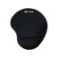 Mousepad ergonômico com apoio para pulso em gel Fortrek preto