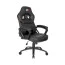 Cadeira gamer preta com costura laranja DT3sports GTS