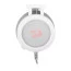 Headset gamer Redragon Scylla Lunar White H901W