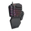 Teclado gamer mecânico Redragon RGB Switch Azul Diti X K601-RGB