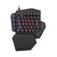 Teclado gamer mecânico Redragon RGB Switch Azul Diti X K601-RGB