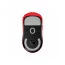 Parte de baixo Mouse Gamer Pro X Superlight Logitech G Sem Fio Vermelho 910-006783