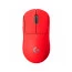 Visão de cima Mouse Gamer Pro X Superlight Logitech G Sem Fio Vermelho 910-006783