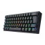 Teclado Mecânico Redragon K617 Fizz Pro Preto RGB Switch Marrom