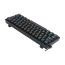 Teclado Mecânico Redragon K617 Fizz Pro Preto RGB Switch Marrom