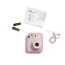 Itens inclusos com a Câmera Instantânea Instax Mini 12 Fujifilm Rosa Gloss