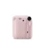 Parte de trás Kit Câmera Instax Mini 12 Rosa com Bolsa e 10 Filmes Macaron