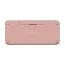 TECLADO SEM FIO BT LOGITECH PEBBLE KEYS 2 K380S ROSA