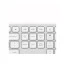 TECLADO SEM FIO LOGITECH K950 SLIM BRANCO