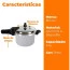 PANELA DE PRESSAO BRINOX C/ INDUCAO 5,4L GRIS