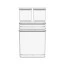 JOGO DE POTES HERMATICOS COZA C/ 4PCS