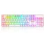 Teclado mecanico gamer Redragon K551WP mitra branco switch azul (Default)