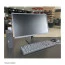Mini PC Power Syma i3-10105 8Gb 240SSD Win10  em um setup com monitor, teclado e mouse