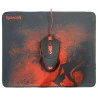 Kit Gamer Redragon Mouse + Mousepad M601-BA