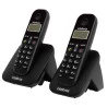 Telefone sem fio Intelbras TS3112 + Ramal preto