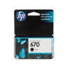 Cartucho de Tinta 670 Standard Preto - HP