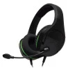 Visão Lateral do Headset Gamer Cloud Stinger Core HyperX para console com Microfone em posição para Uso 