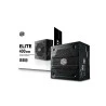 Vista da Caixa e da Fonte 400 wats reais ATX Cooler Master