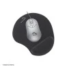 MOUSEPAD MULTILASER COM APOIO PARA PULSO EM GEL PRETO 