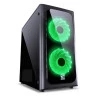 GABINETE MID-TOWER VENUS PRETO PCYES LED 7 CORES - 29191