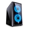 GABINETE MID-TOWER VENUS PRETO PCYES LED 7 CORES - 29191