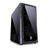 GABINETE MID-TOWER VENUS PRETO PCYES LED 7 CORES - 29191