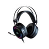 Vista Oblíqua Posterior do Headset gamer Flamma Warrior PH306 RGB USB