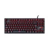 Teclado gamer mecânico Pcyes Outemu Led 7 cores USB
