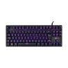 Teclado gamer mecânico Pcyes Outemu Led 7 cores USB