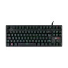 Teclado gamer mecânico Pcyes Outemu Led 7 cores USB