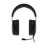 Visão Frontal do Headset gamer Corsair HS60 PRO preto