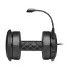 Visão Inferior do Headset gamer Corsair HS60 PRO preto