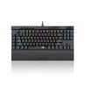 Teclado mecânico gamer Redragon K587 RGB Magic Wand switch azul