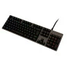 Teclado gamer Logitech mecânico G512 Carbon switch marrom