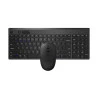 KIT TECLADO/MOUSE SEM FIO RAPOO PRETO 8050T BLUETOOTH - RA003