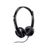Vista Oblíqua Direita do Headset Rapoo H120 USB preto